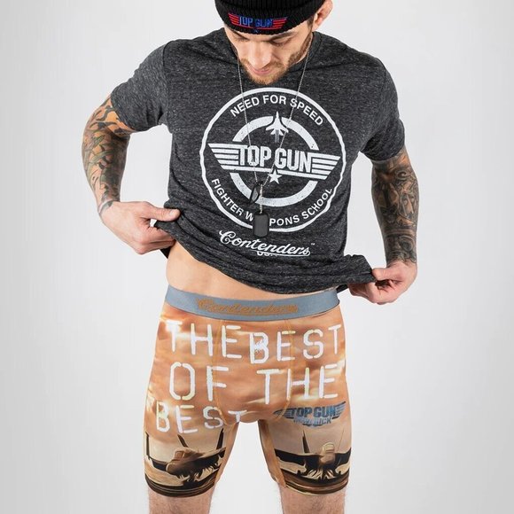 Contenders Top Gun: Maverick Best Of The Best Brief Adult Large Boxer Brief NEW - Picture 3 of 6